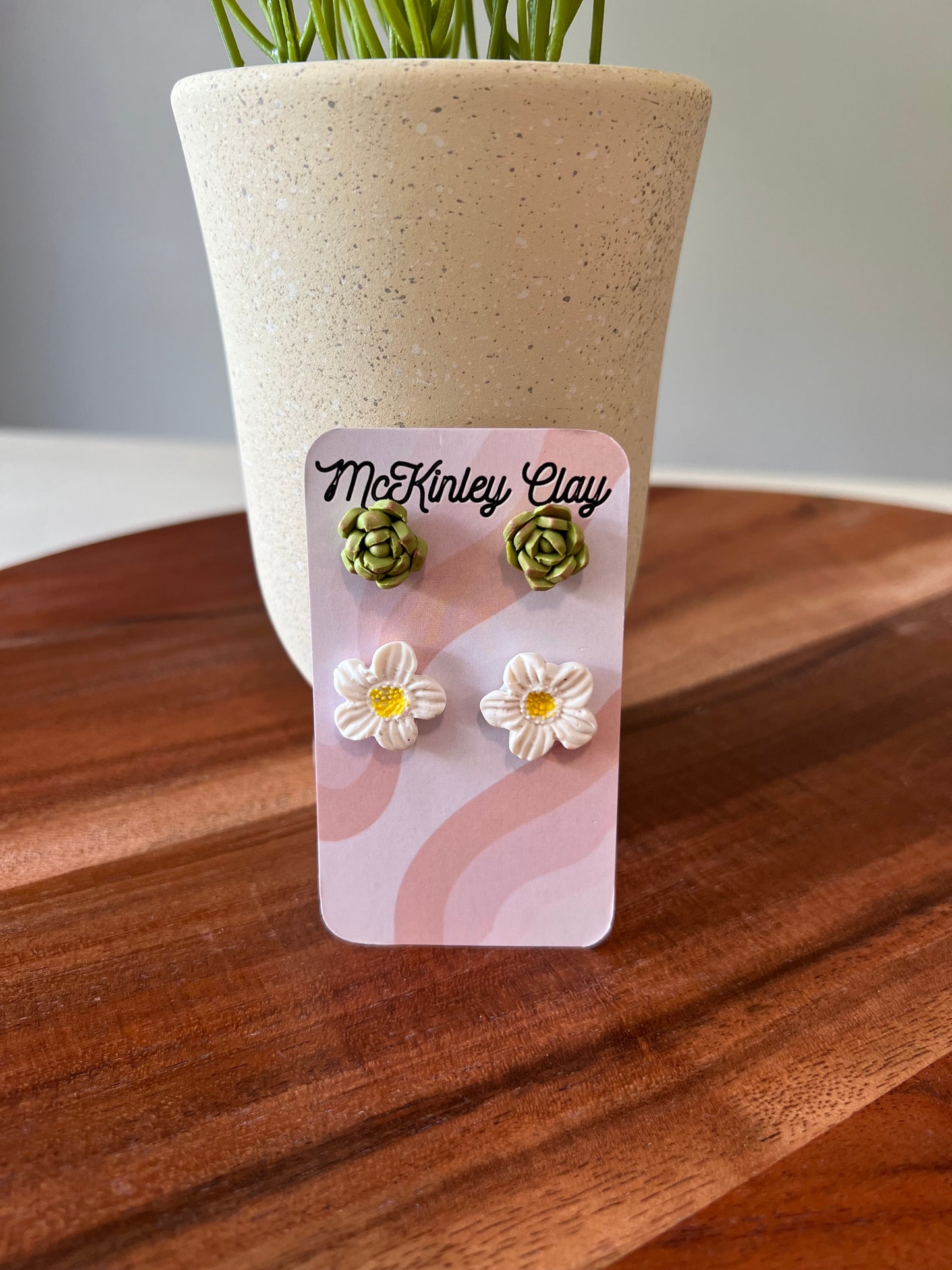 Succulent Stud Sets