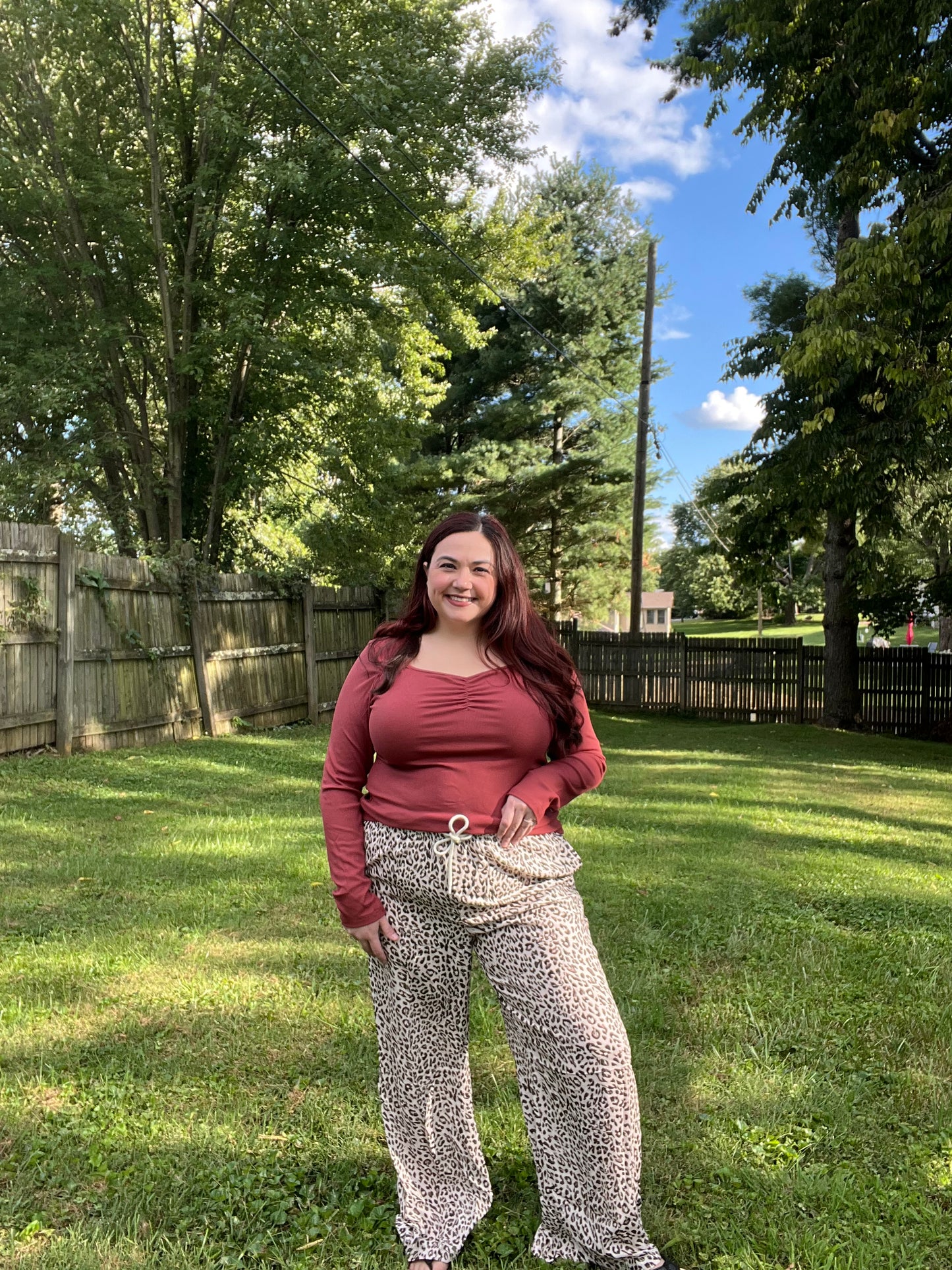 “Comfort and Leopard” Bottoms