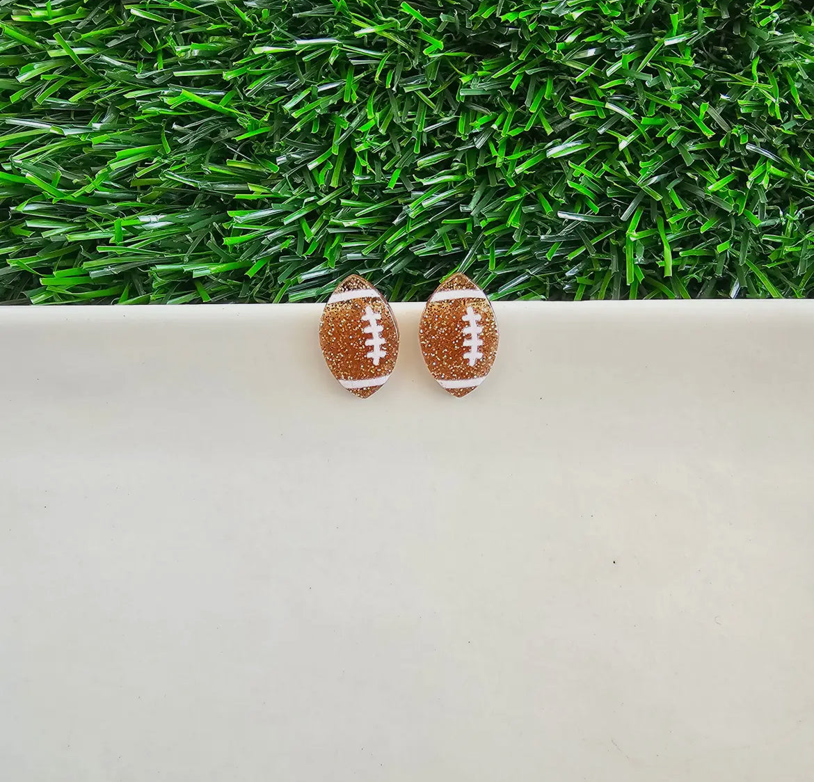 Glitter Football Studs