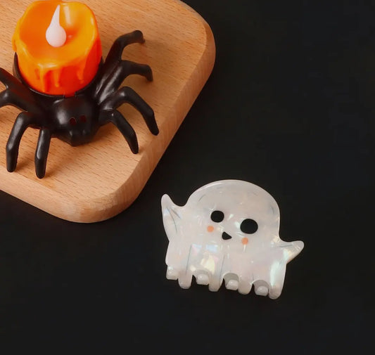 Halloween Ghost Claw Clip