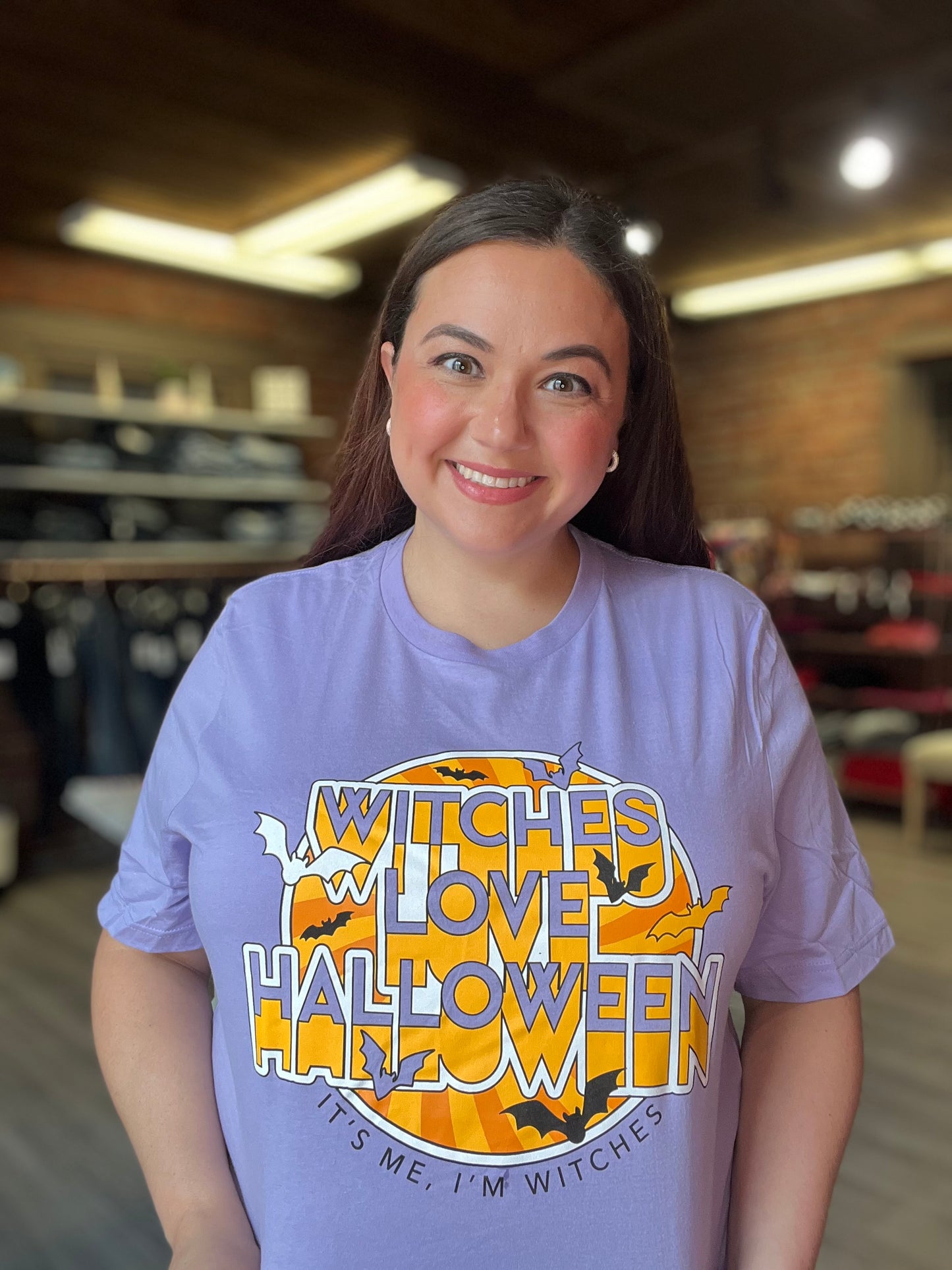 Witches Love Halloween Graphic Tee