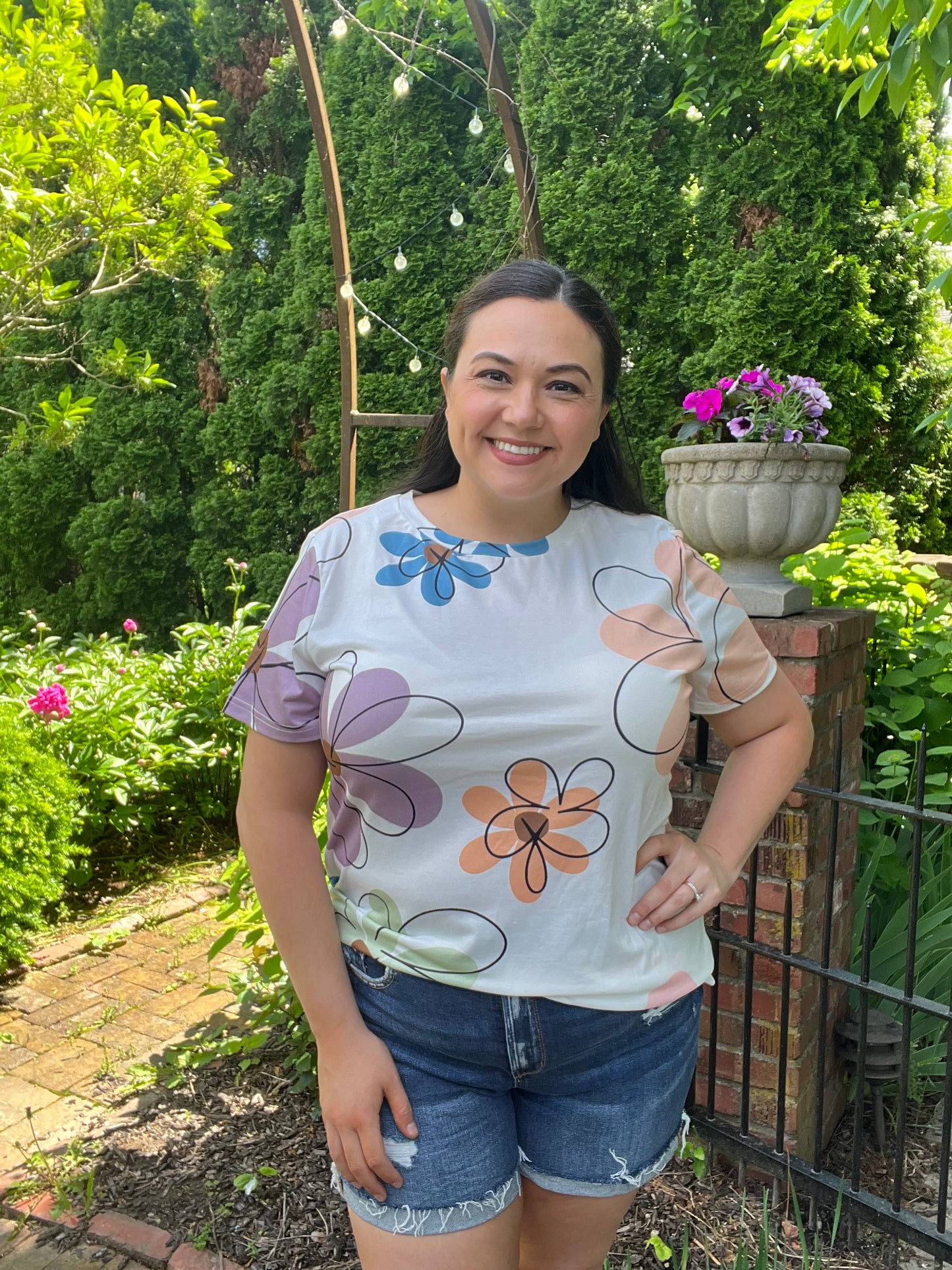 “Topsy-Turvy Bouquet” T-Shirt