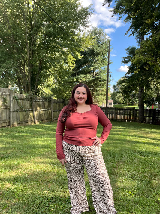 “Comfort and Leopard” Bottoms