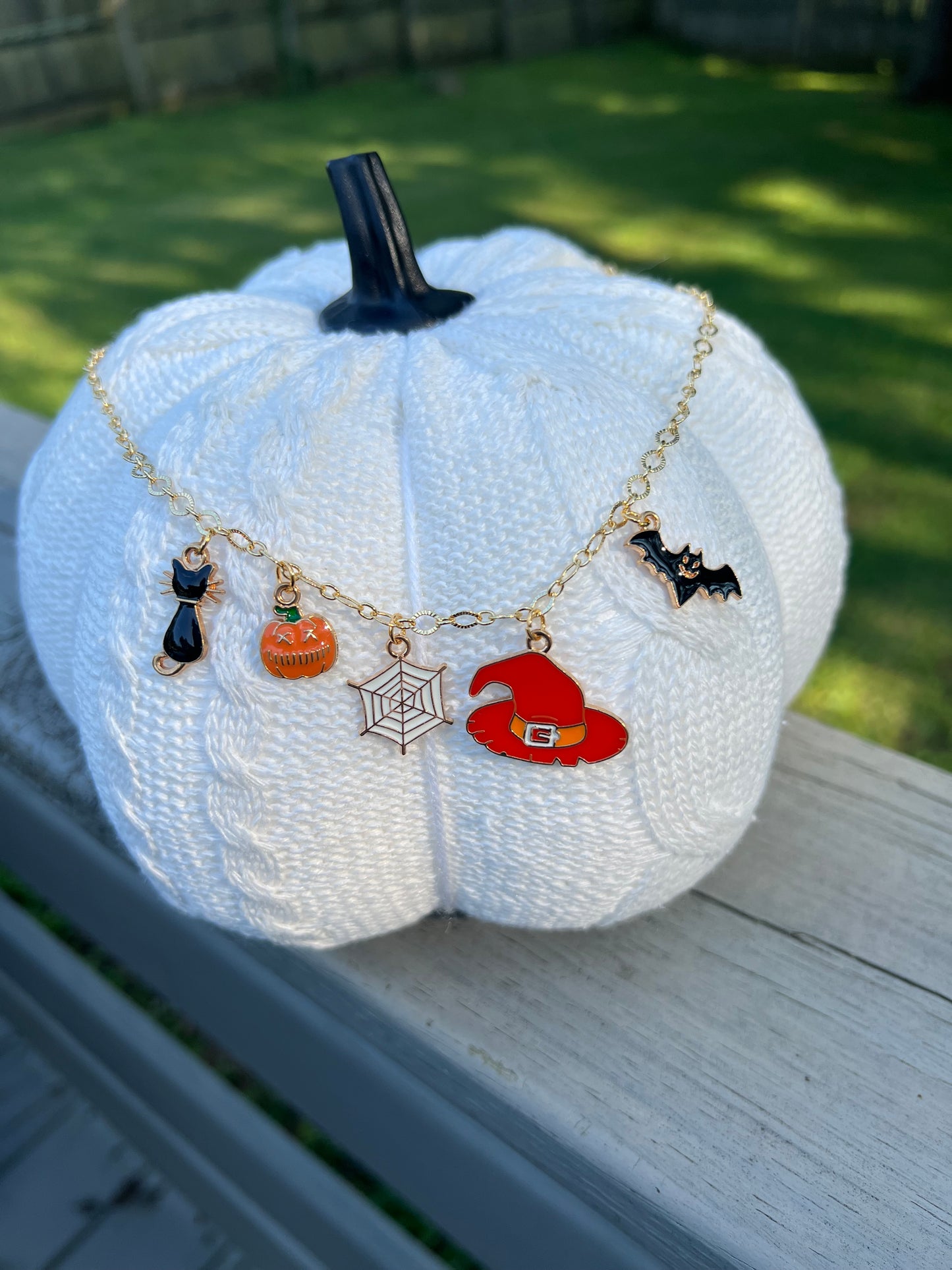 Halloween Charm Necklace