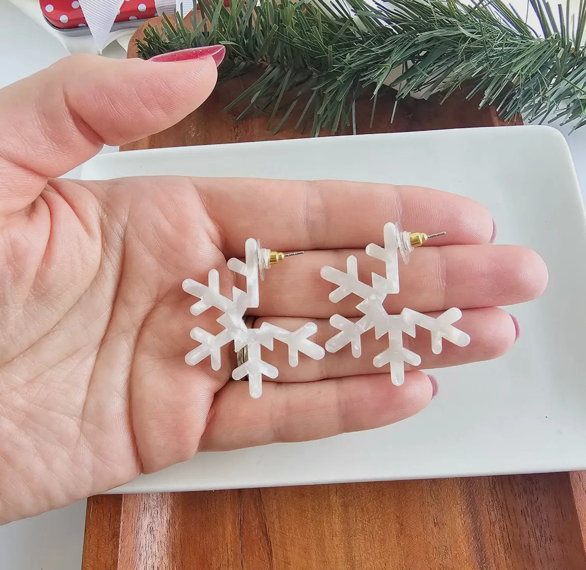 Snowflake Hoops