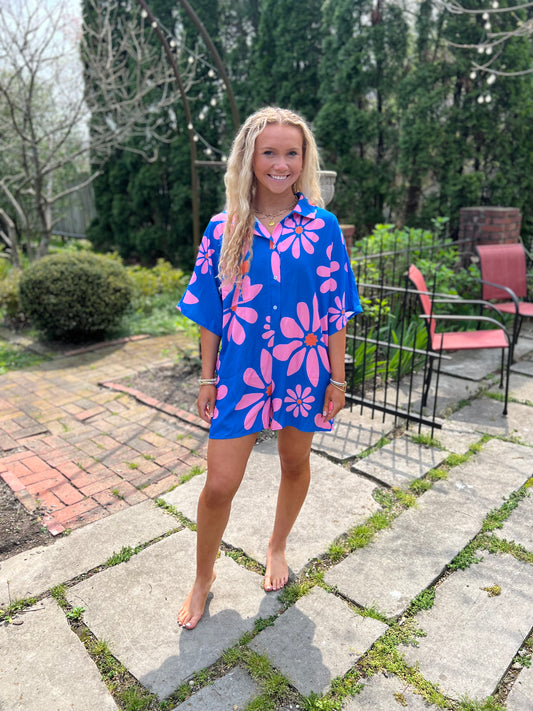 “Groovy Girly” Romper