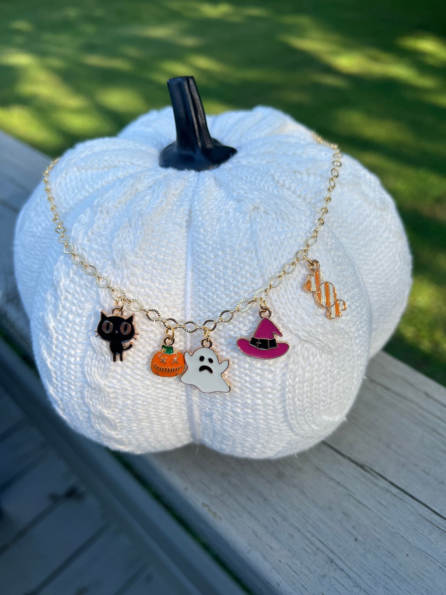 Halloween Charm Necklace