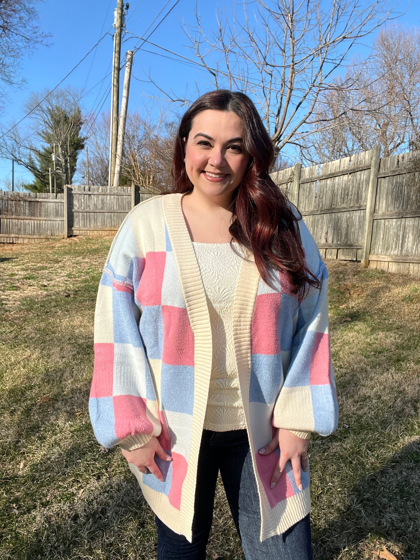 “Cozy Cotton Candy Delight” Cardigan