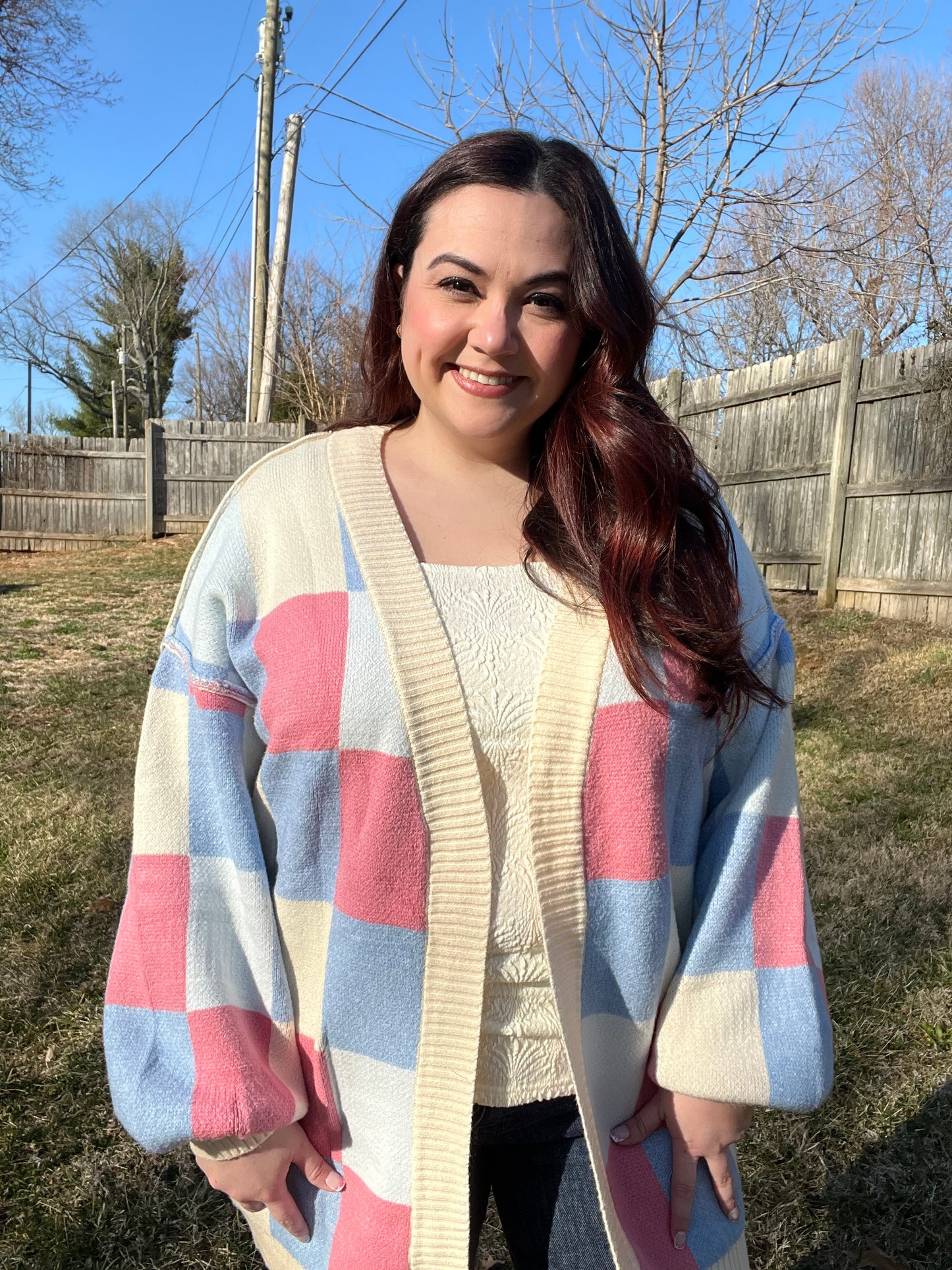 “Cozy Cotton Candy Delight” Cardigan