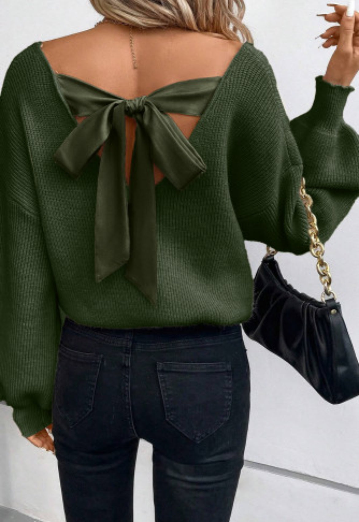 “With Ribbons and Bows” Sweater