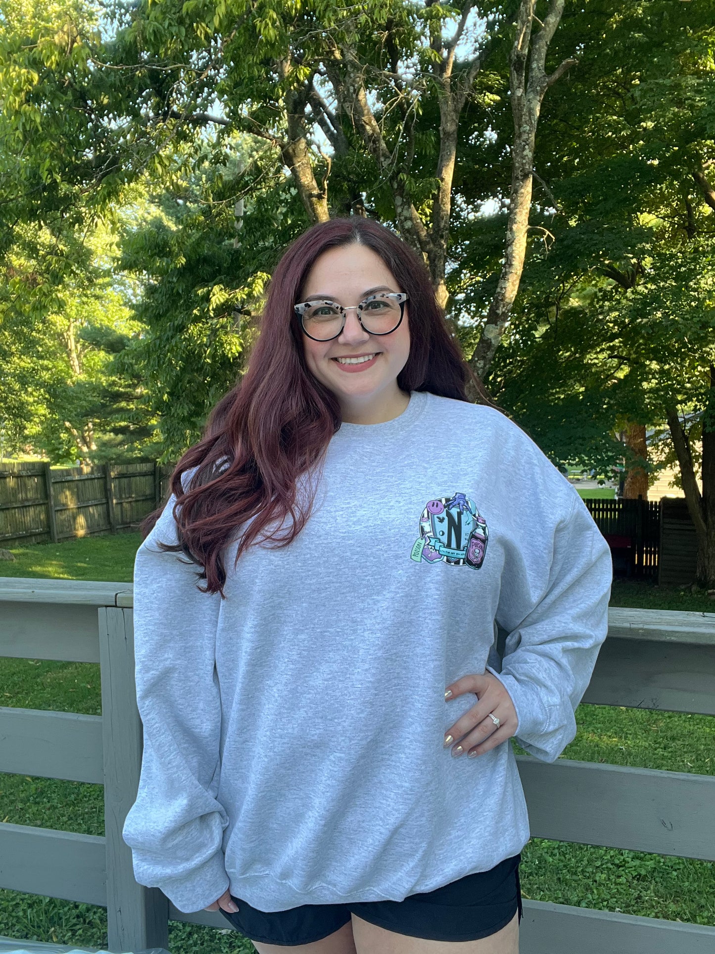 “I Hate People” Wednesday Sweatshirt