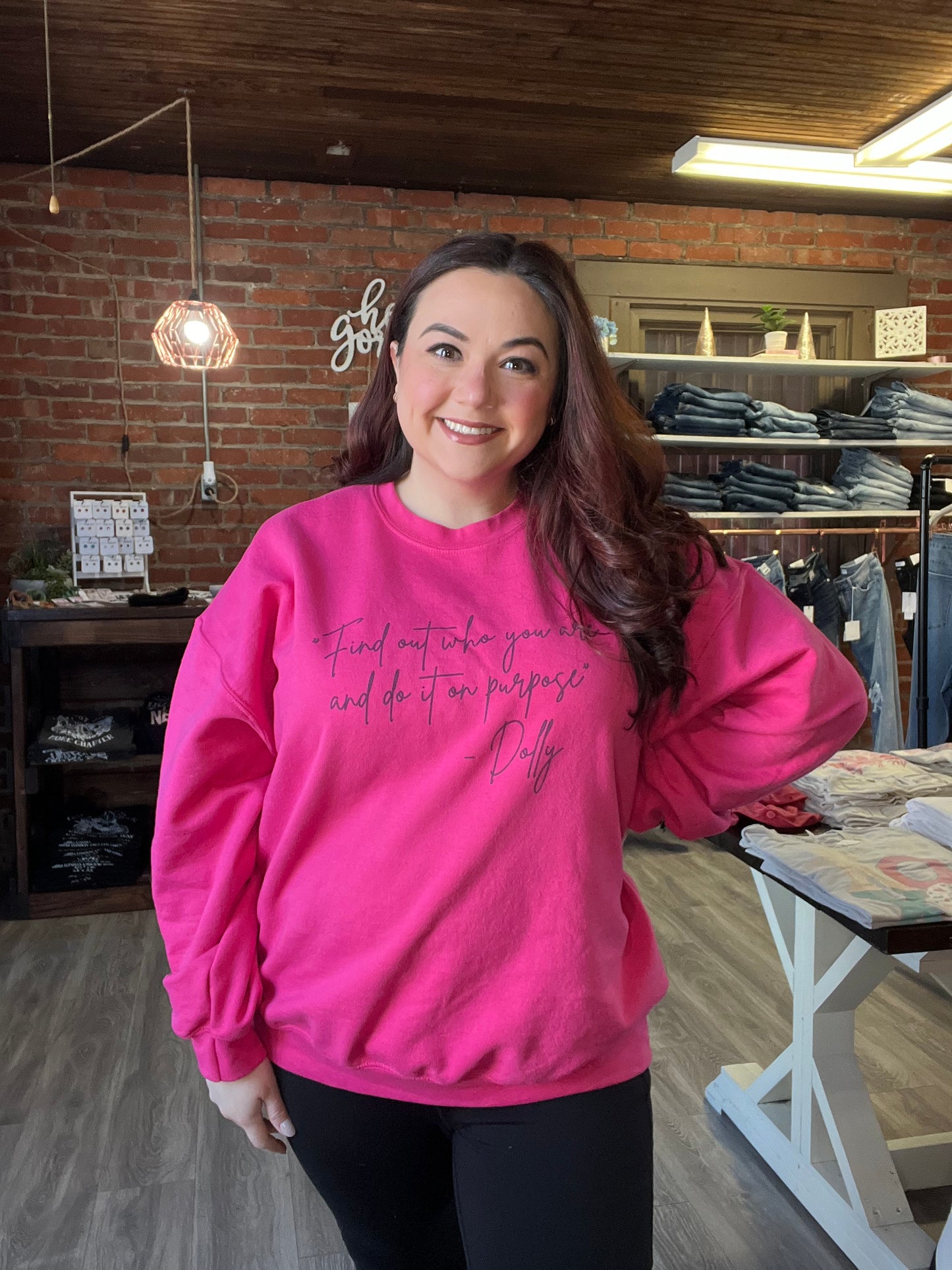 Dolly Quote Sweatshirt