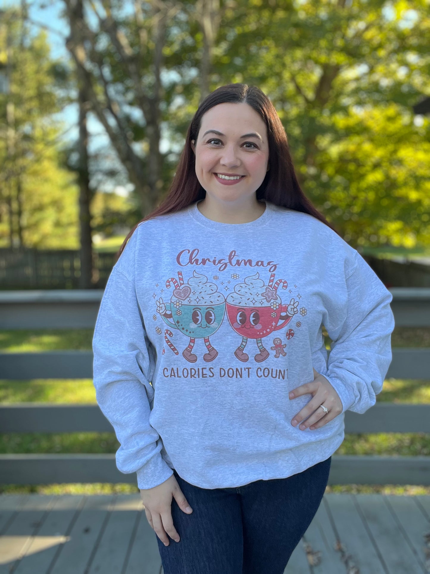 “Christmas Calories Don’t Count” Sweatshirt