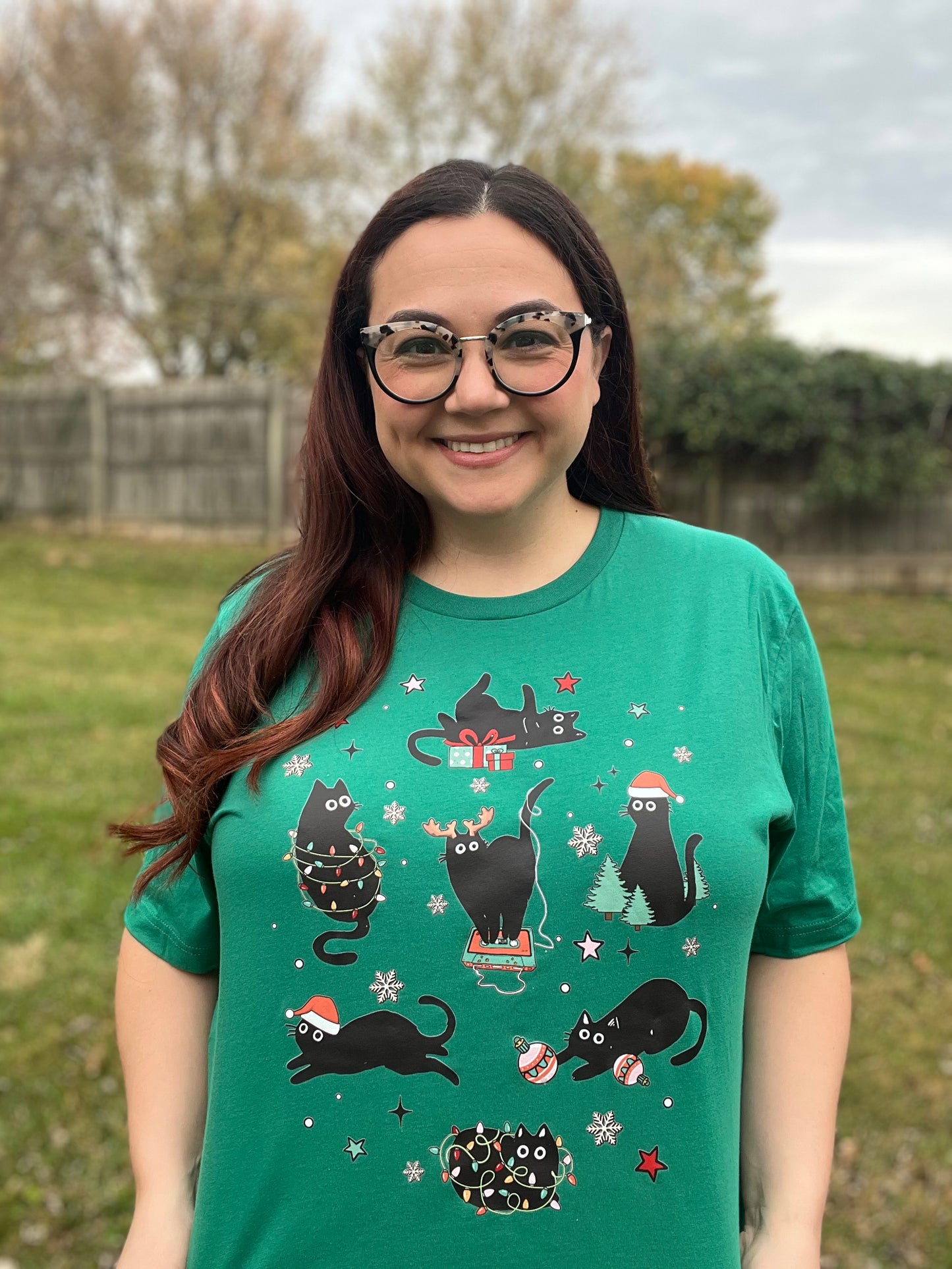 “Christmas Cats” Graphic Tee