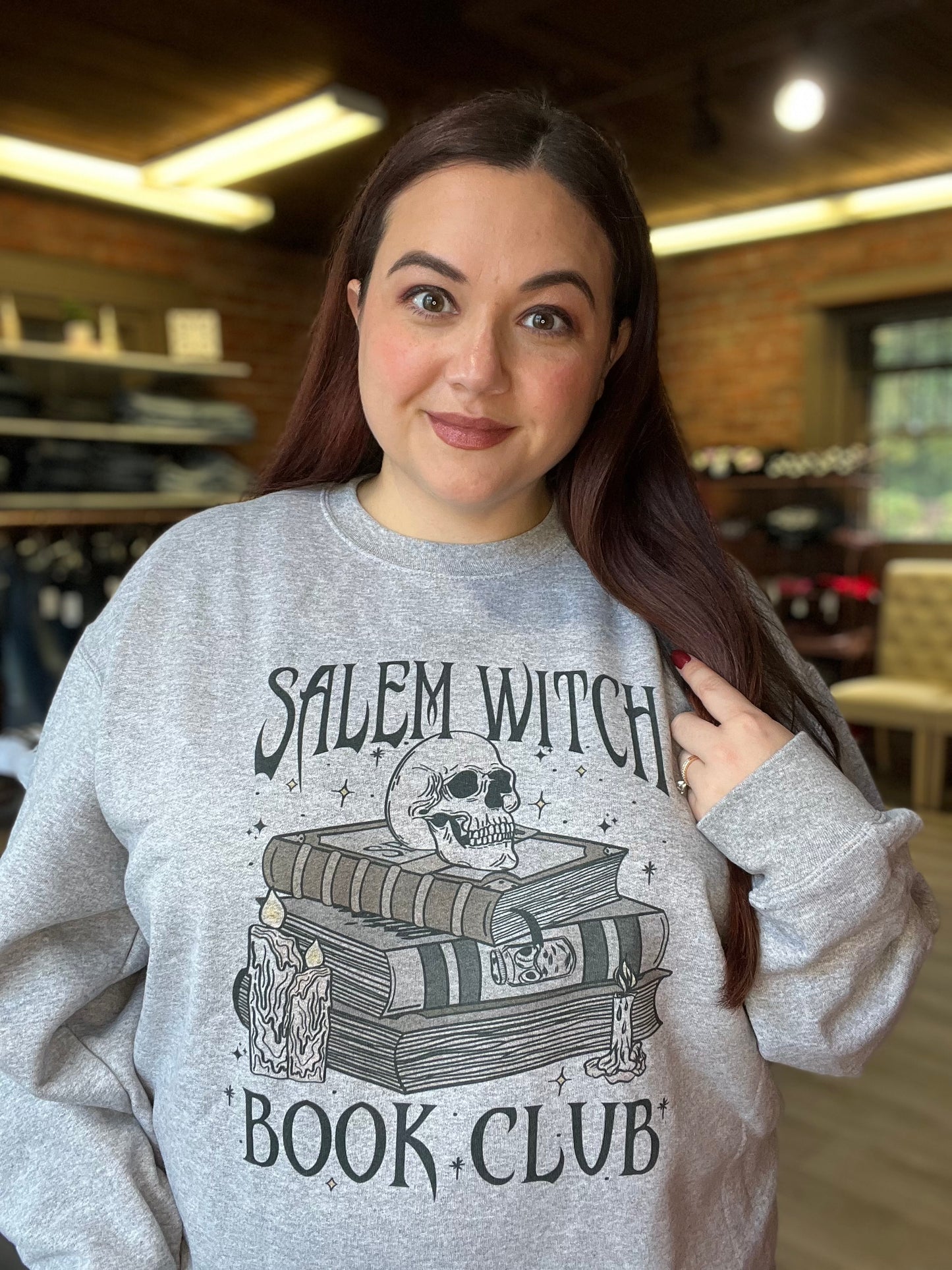 “Salem Witch Book Club”Sweatshirt