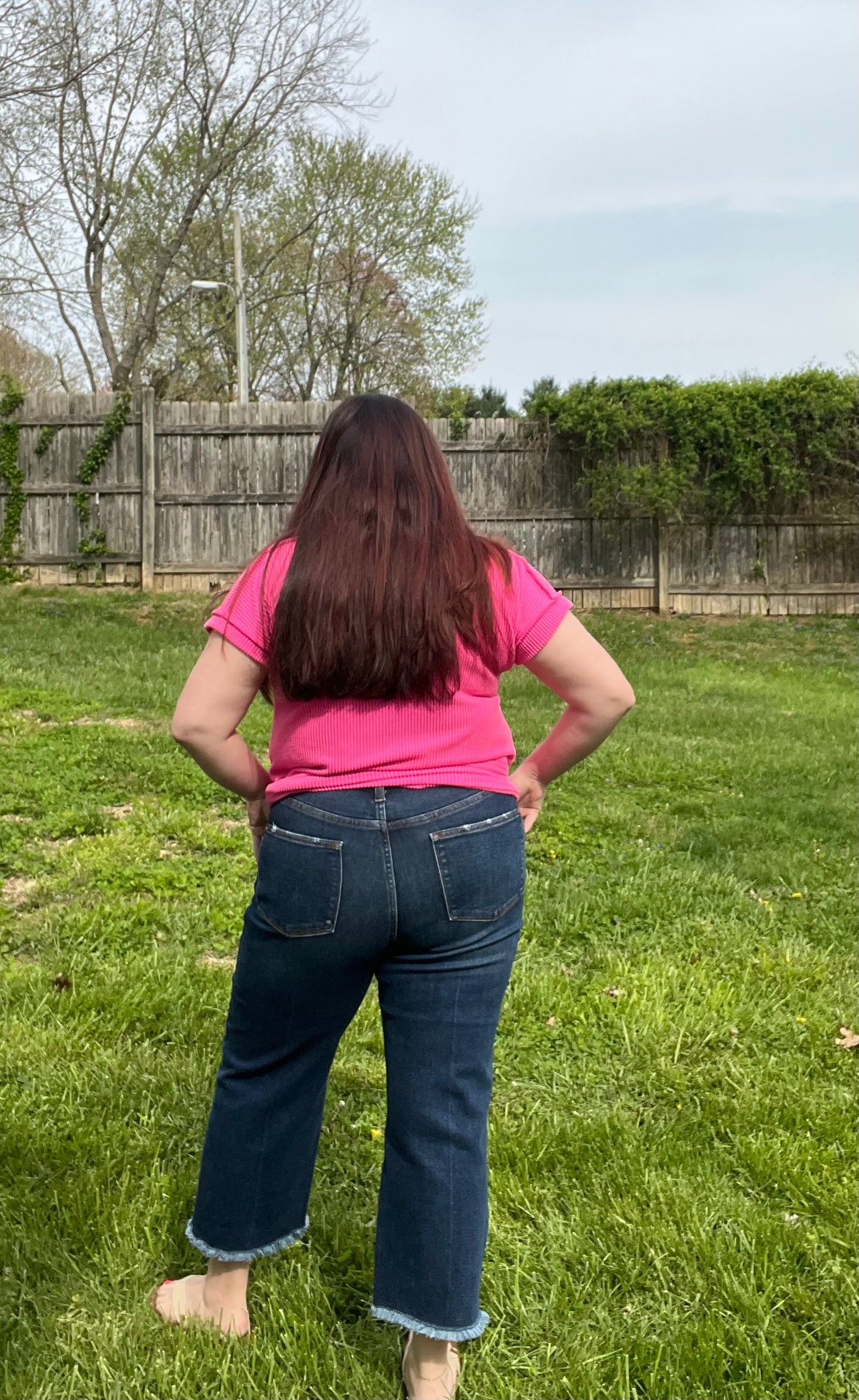 “Lucy” Judy Blue Cropped Jeans