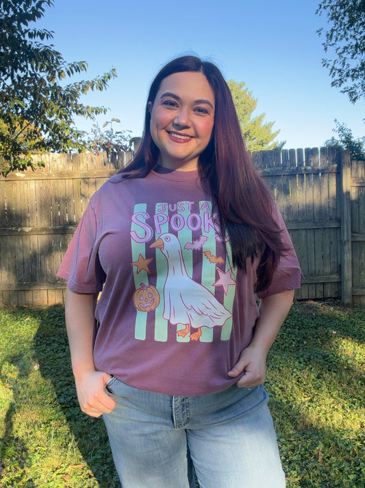 Just a Spooky Goose Tee