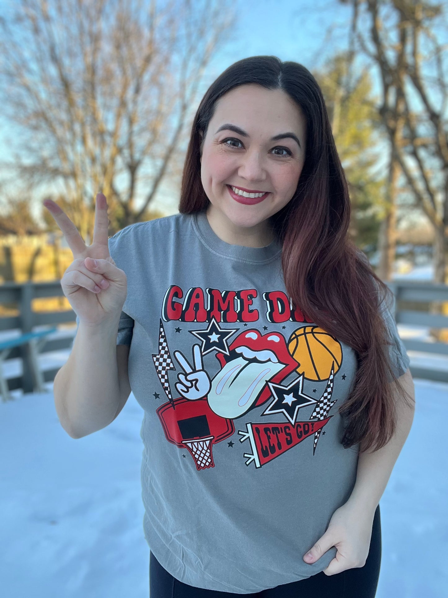 “Game Day” Graphic Tee