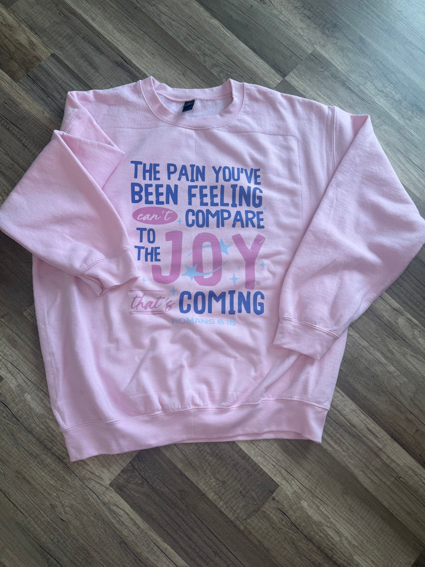 Romans 8:18 Sweatshirt