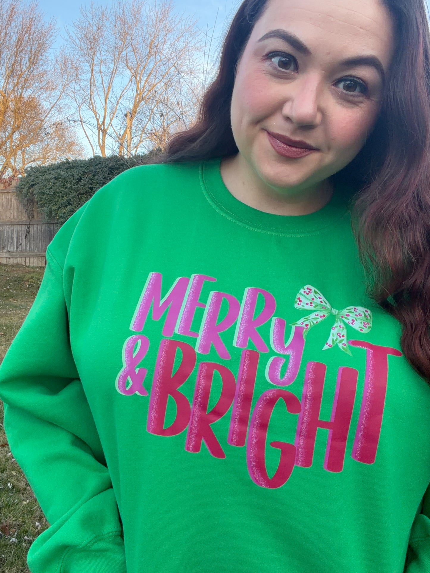 “Merry & Bright” Sweatshirt