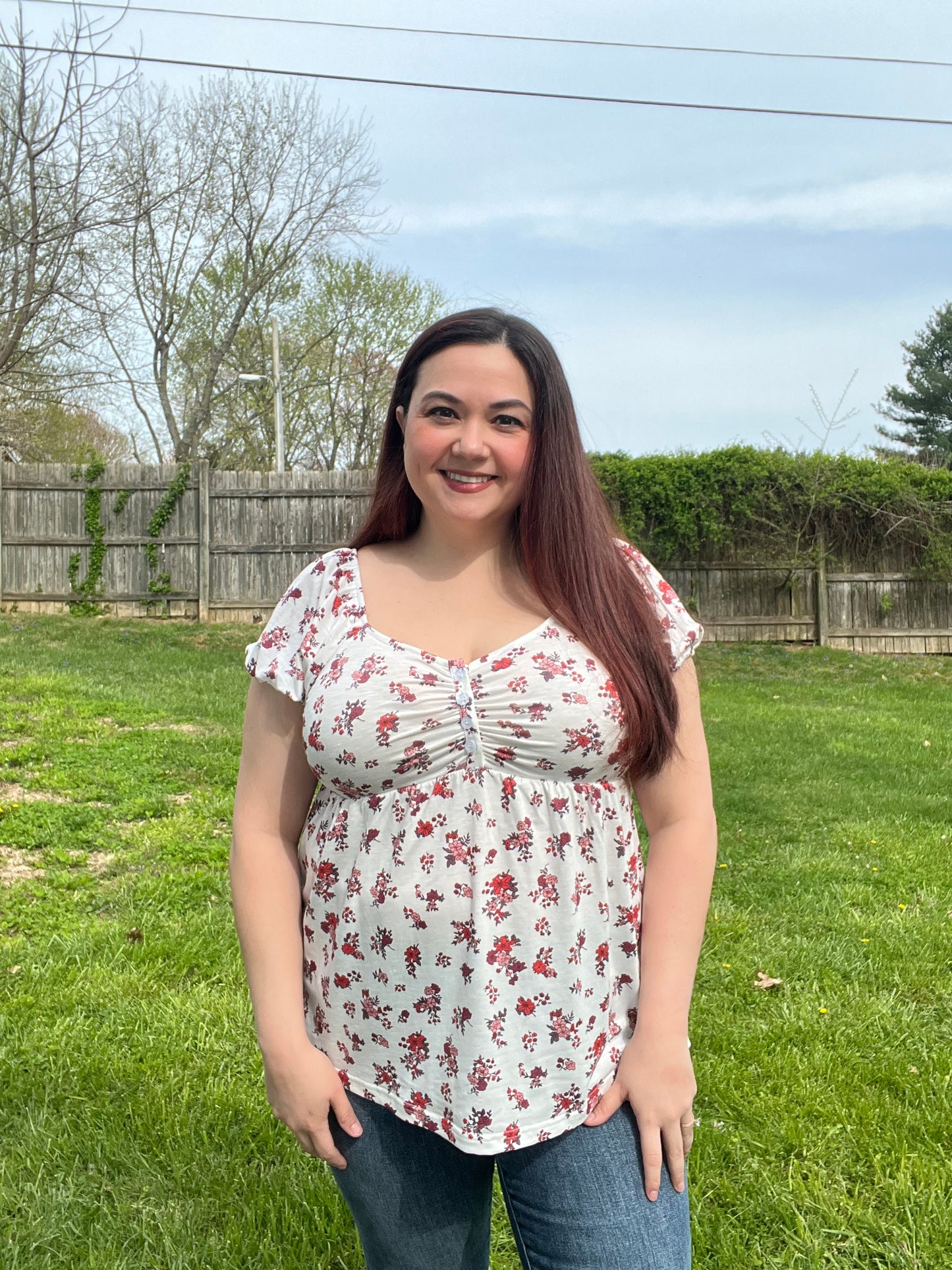 “Picnic in the Park” Blouse