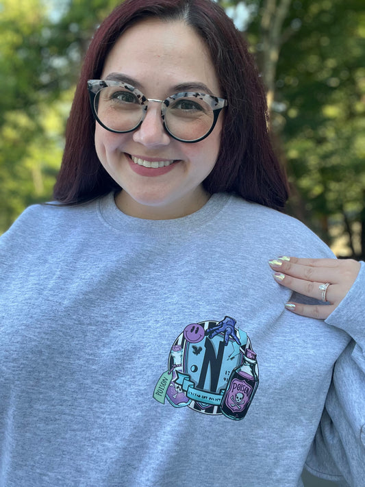 “I Hate People” Wednesday Sweatshirt