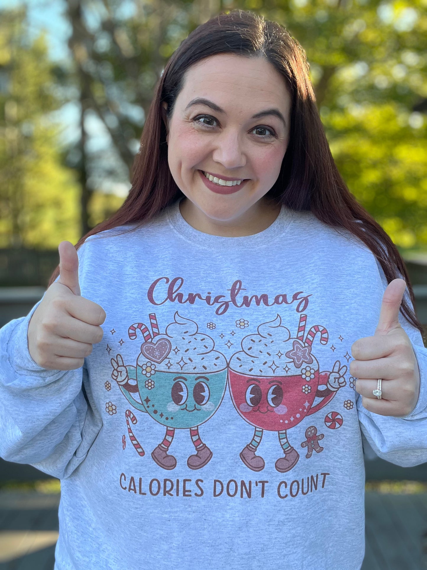 “Christmas Calories Don’t Count” Sweatshirt
