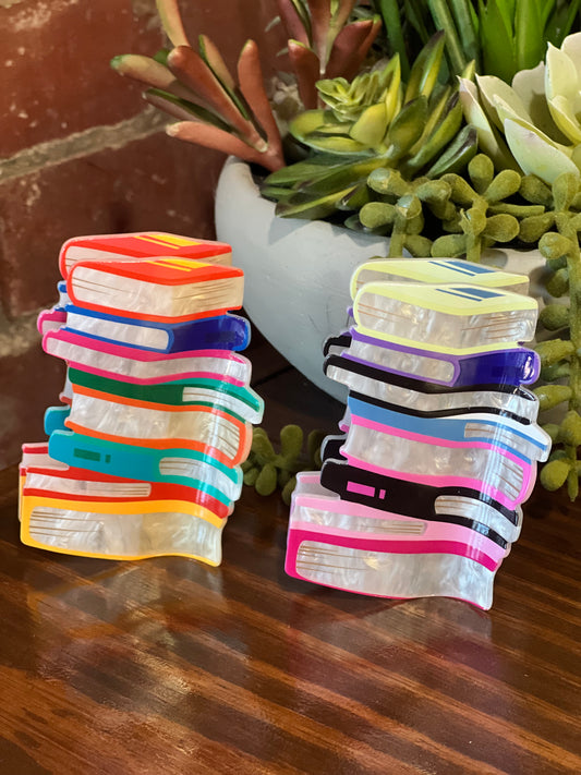 “Librarian” Claw Clip