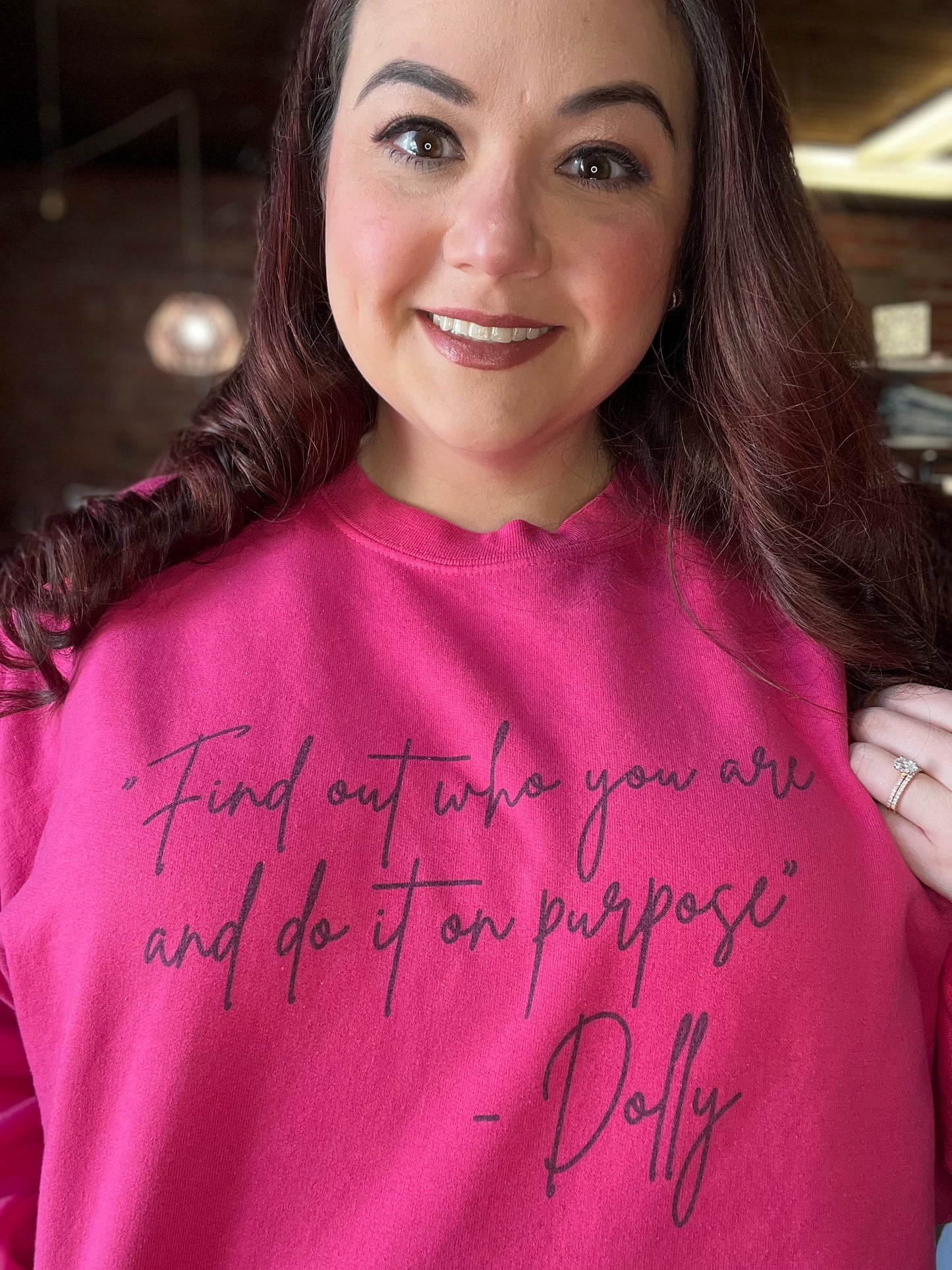 Dolly Quote Sweatshirt