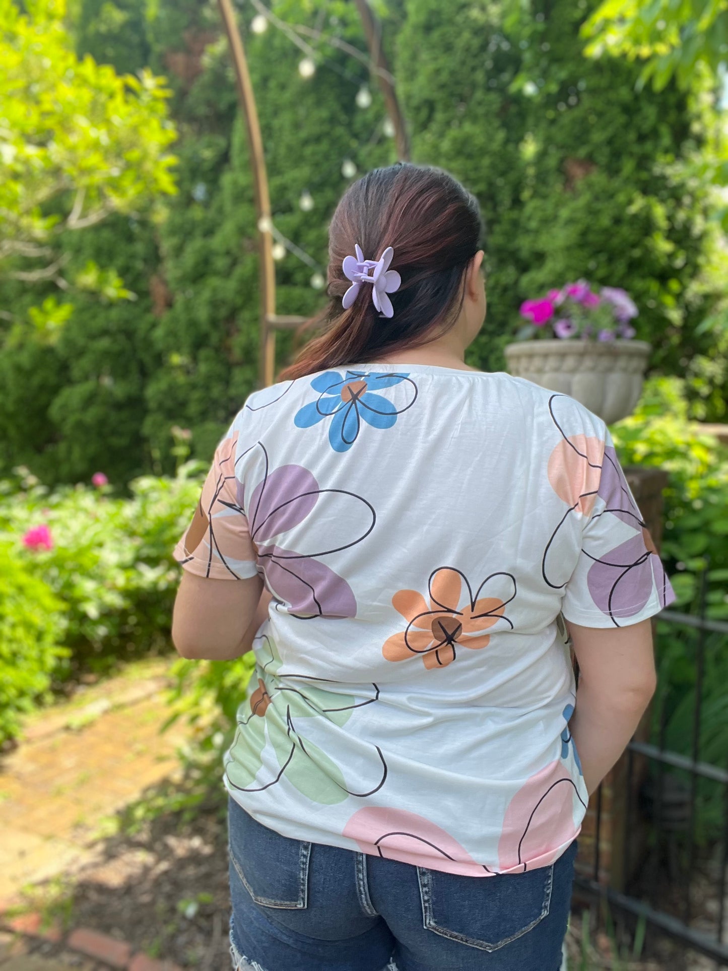 “Topsy-Turvy Bouquet” T-Shirt