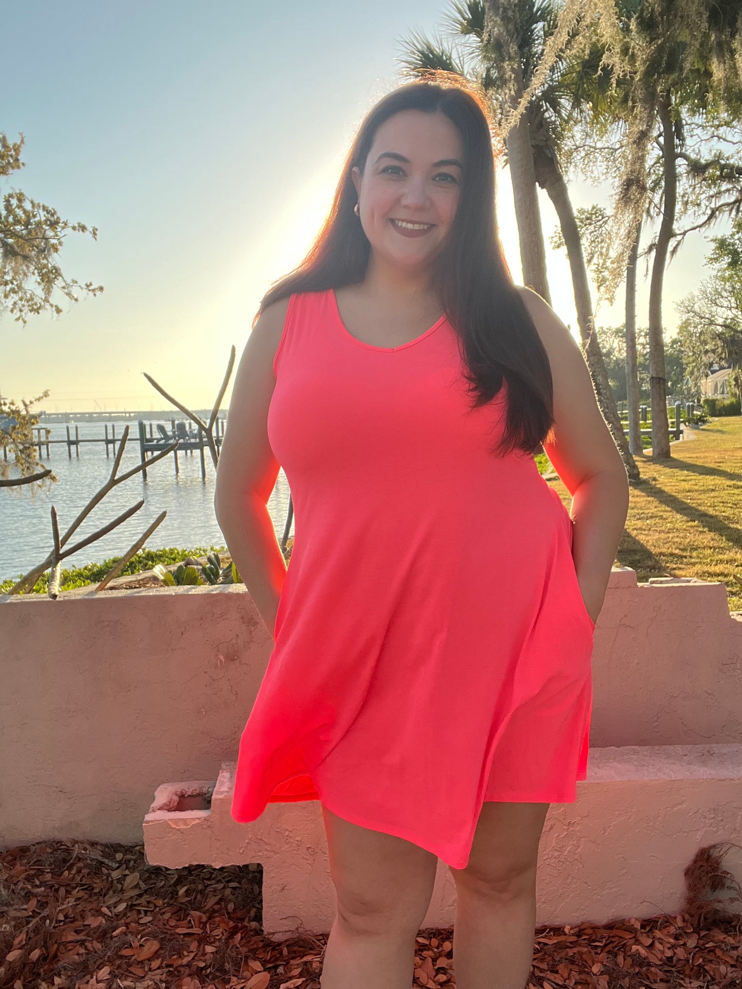 “Neon Coast” Dress