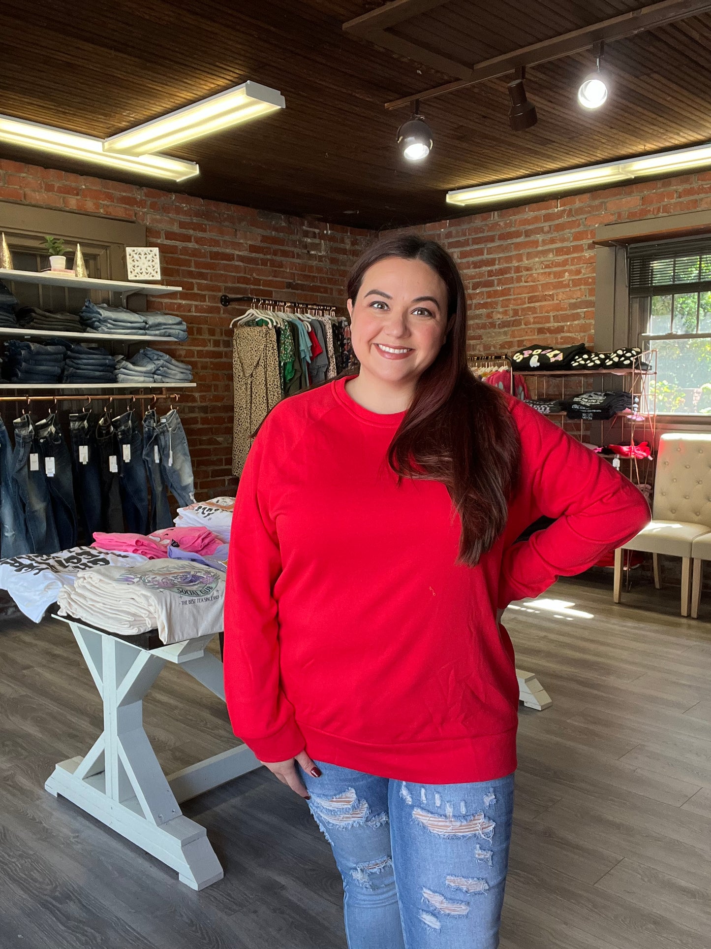 “Hoosier Mama” lightweight Sweatshirt