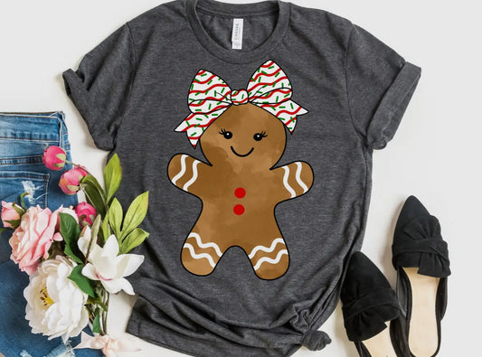 Gingerbread Girl Graphic Tee