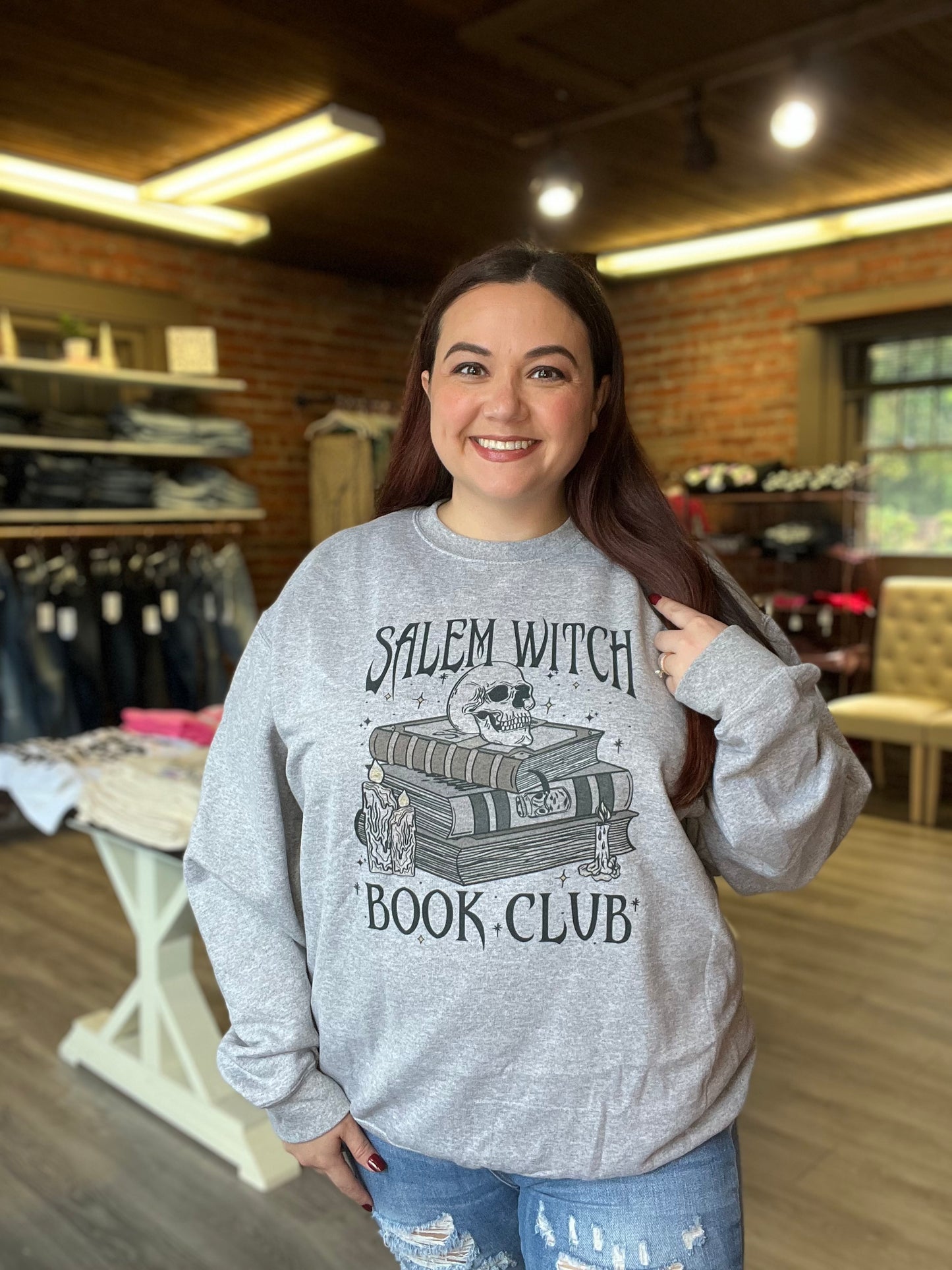 “Salem Witch Book Club”Sweatshirt
