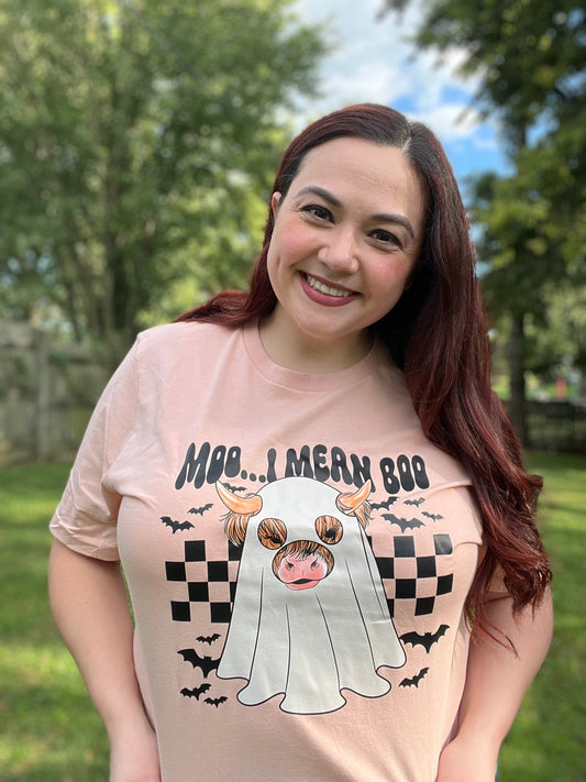 “Moo… I mean Boo” Graphic Tee