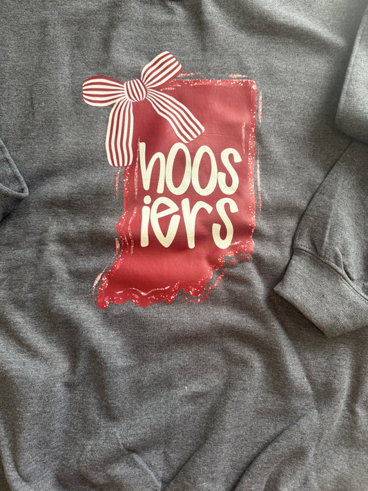 Hoosiers and Bows Sweatshirt
