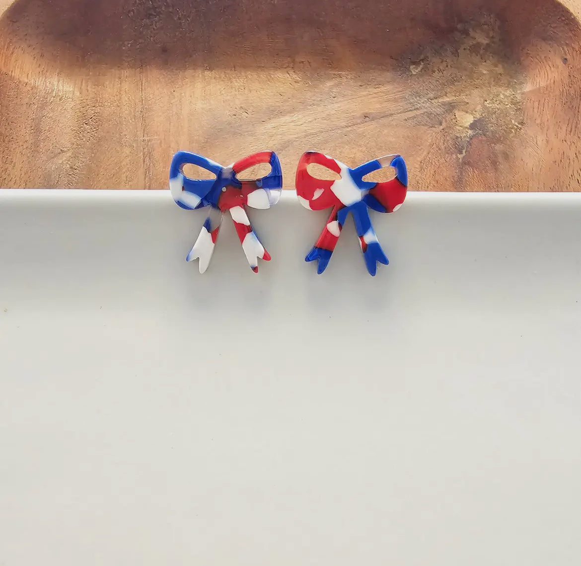 4th of July Bow Studs