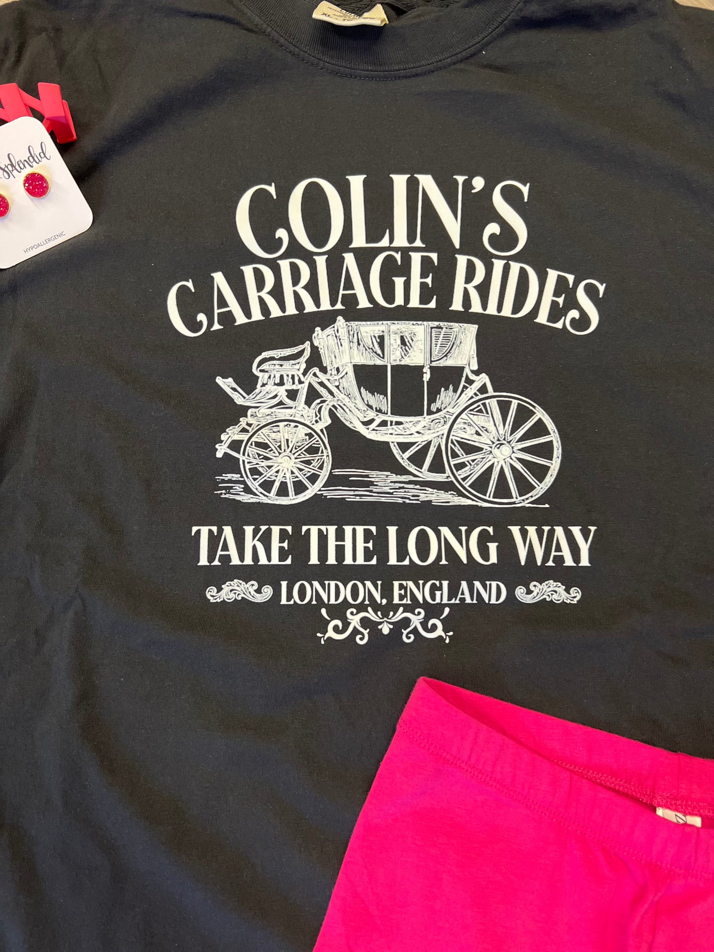 “Colin’s Carriage Rides” Graphic Tee