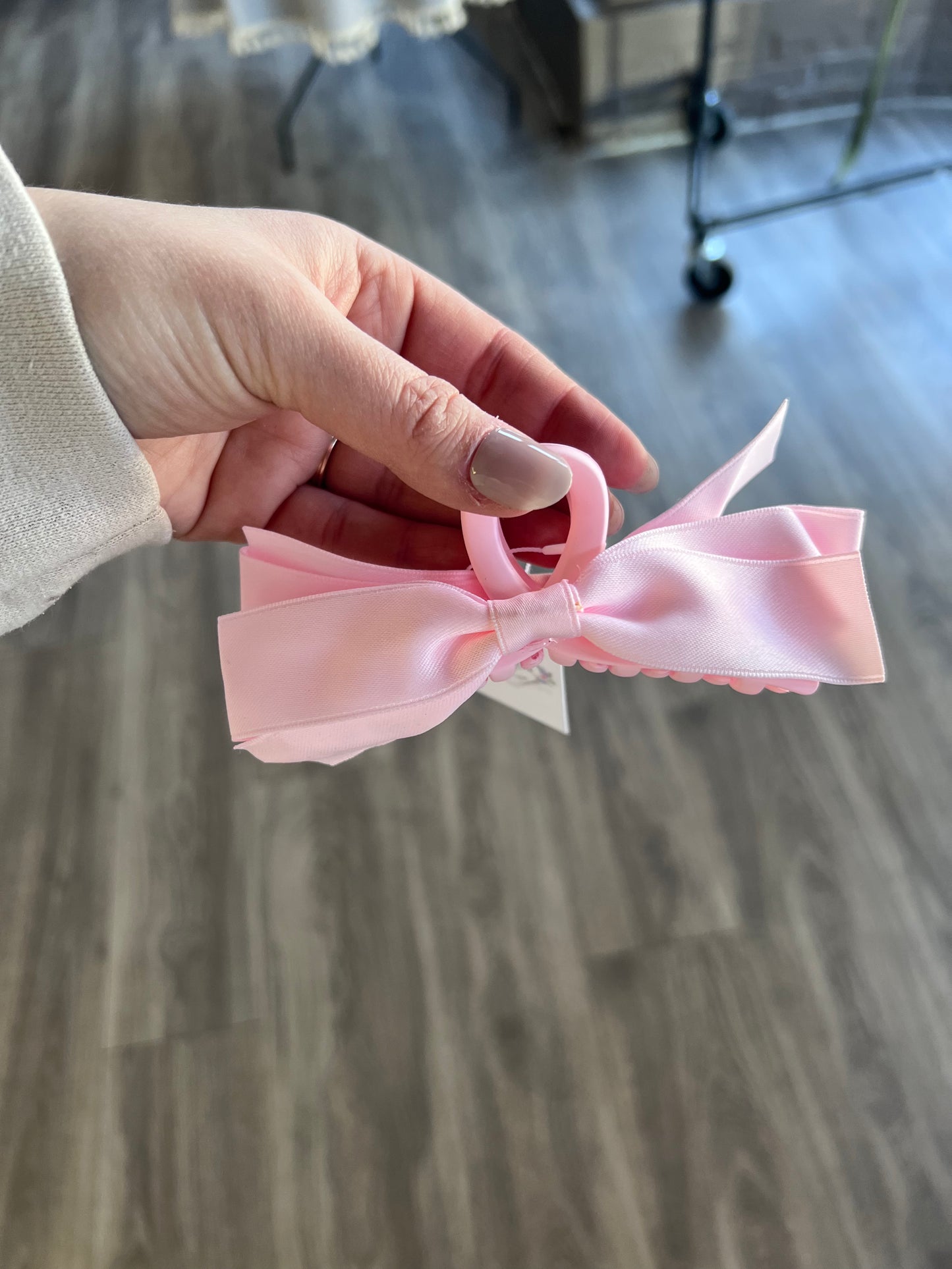 Sweet Silk Ribbon Hair Clip