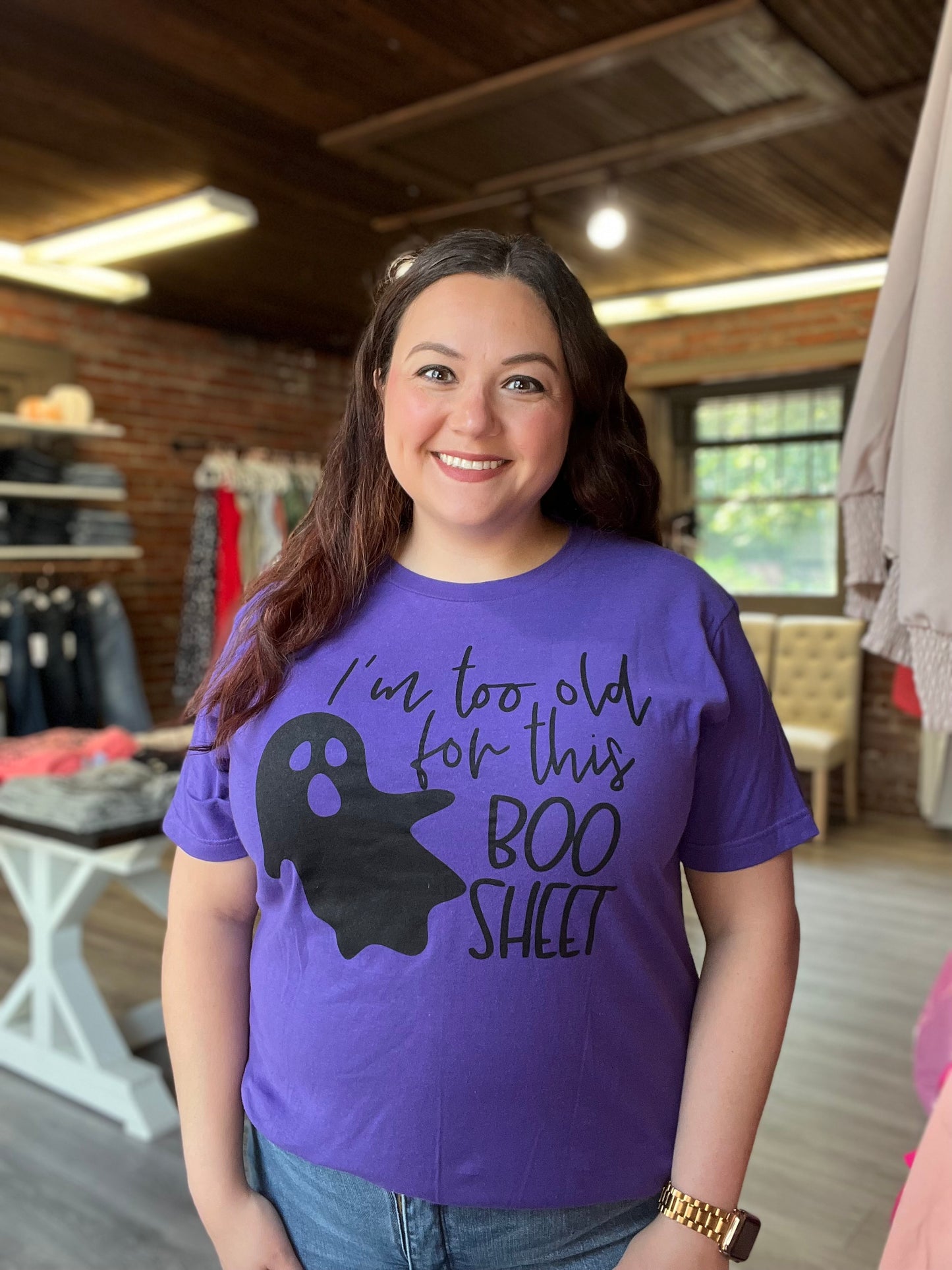 “Boo Sheet” Tee