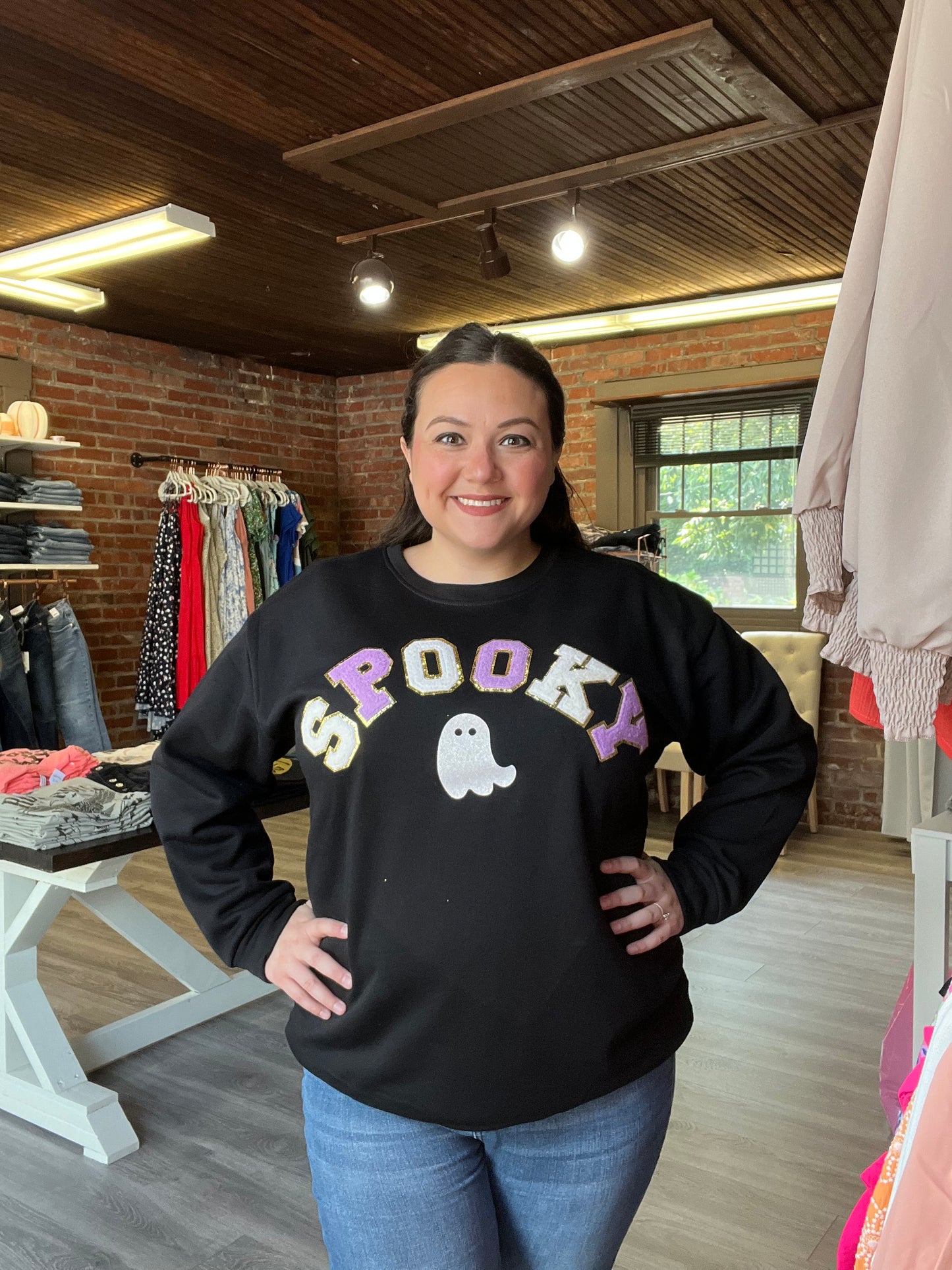 “Spooky” Little Ghost Sweatshirt