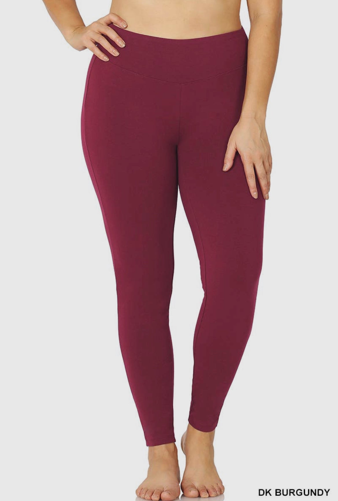 Plus Size Premium Cotton Leggings