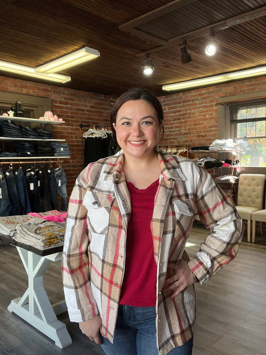 “Seasonal Tradition” Shacket