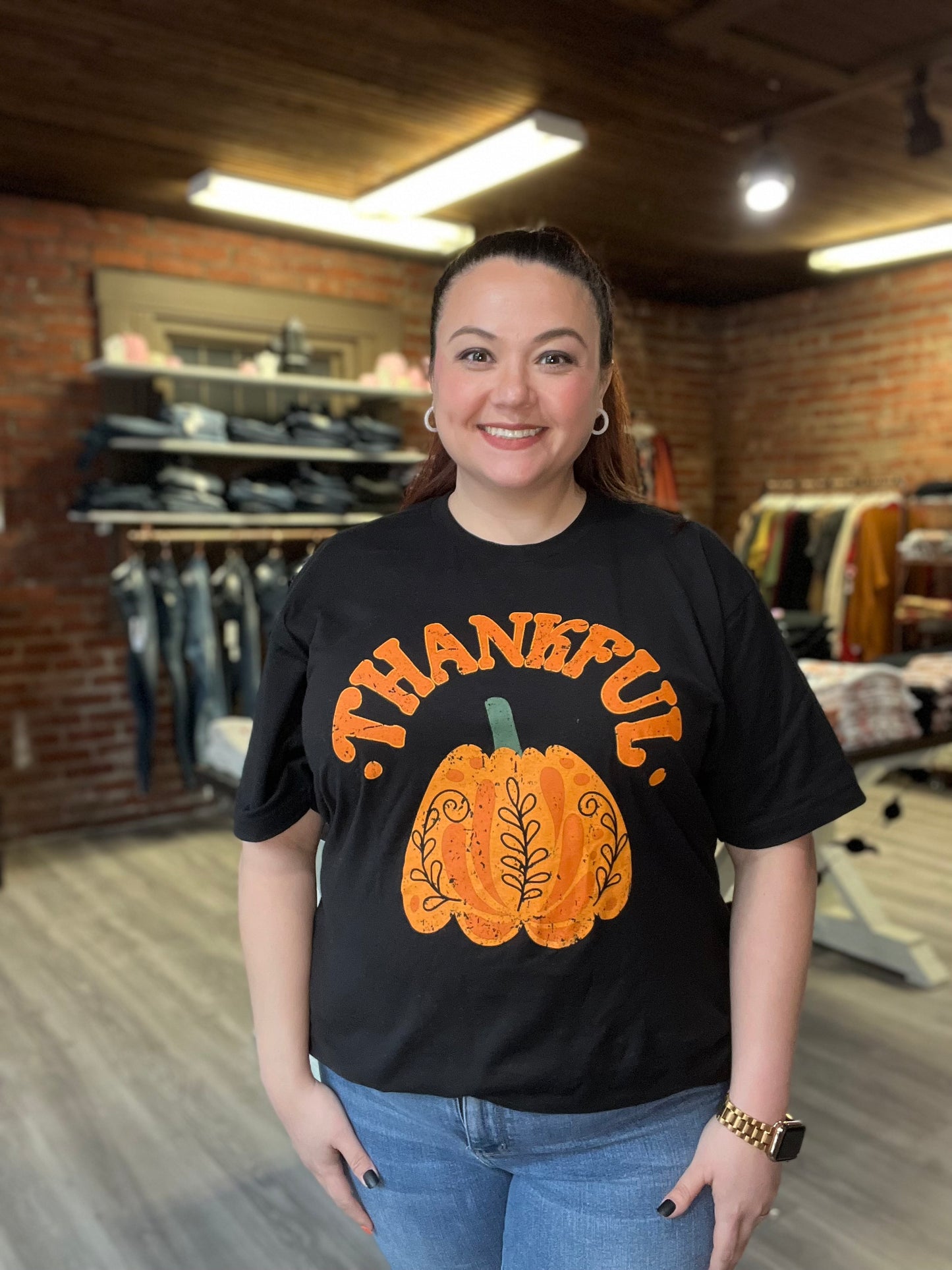 “Thankful” Graphic Tee