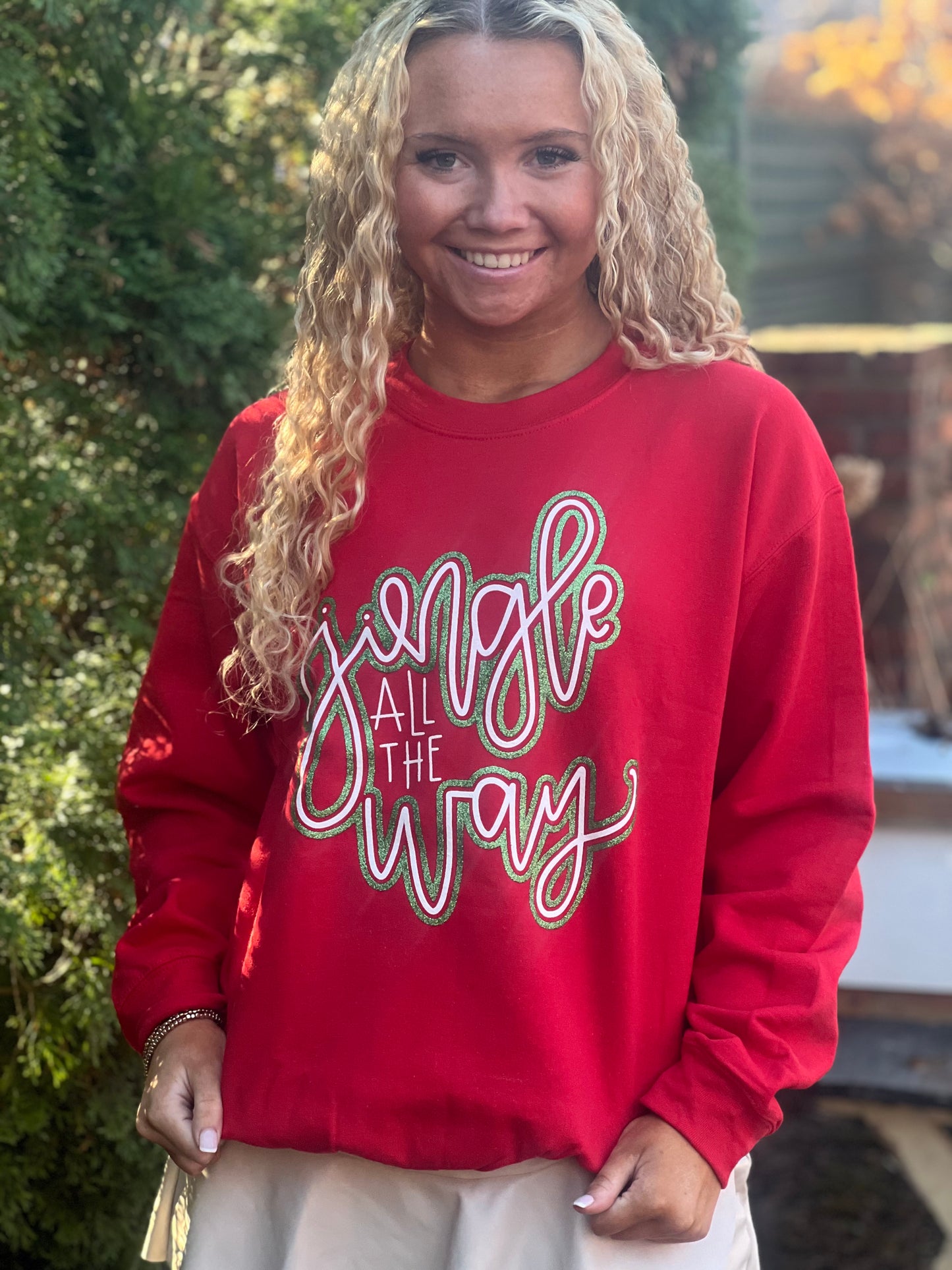 “Jingle All the Way” Gitter Sweatshirt