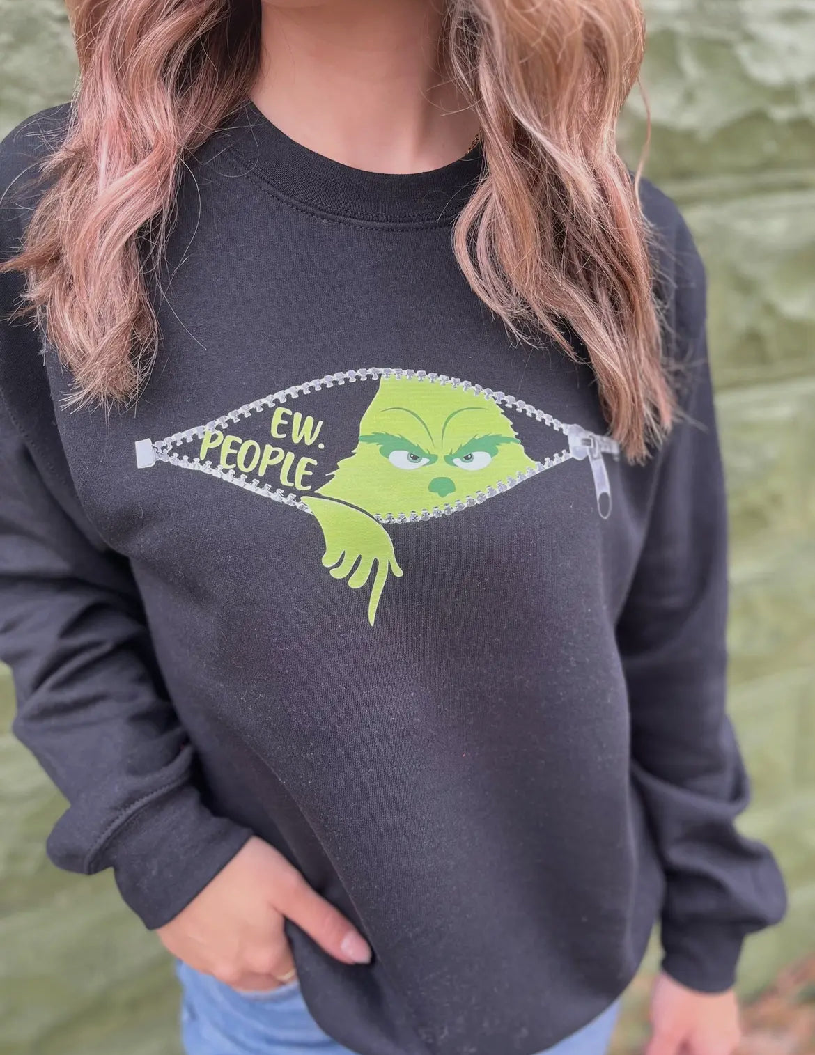 “Ew People” Grinch Sweatshirt
