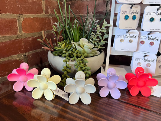 Spring/Summer Flower Claw Clip
