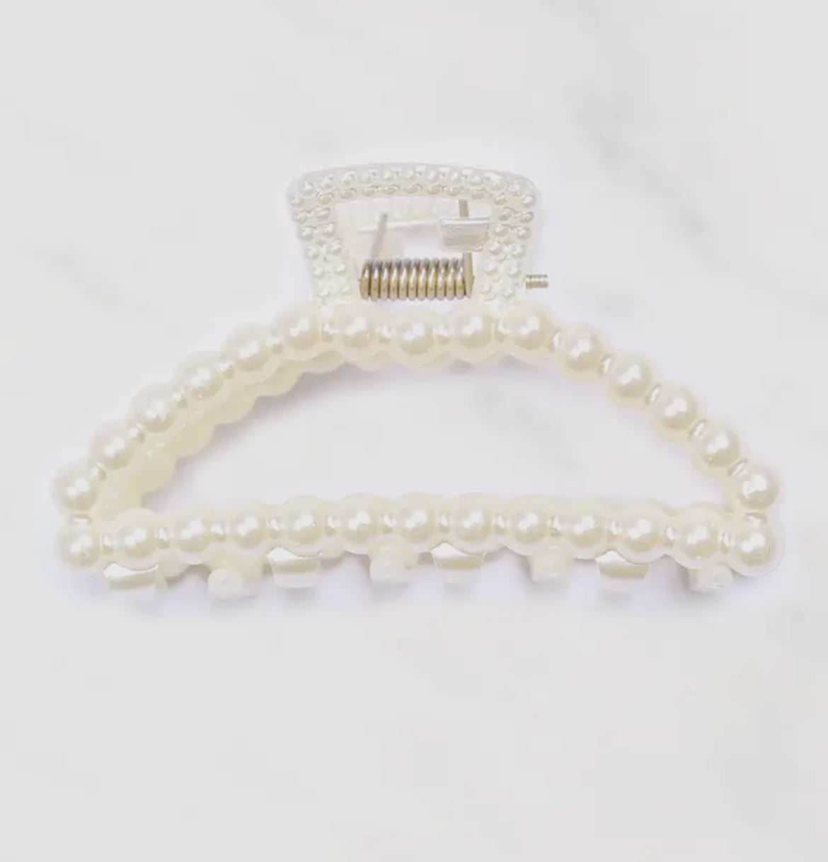 Pearl Hair Claw Clips