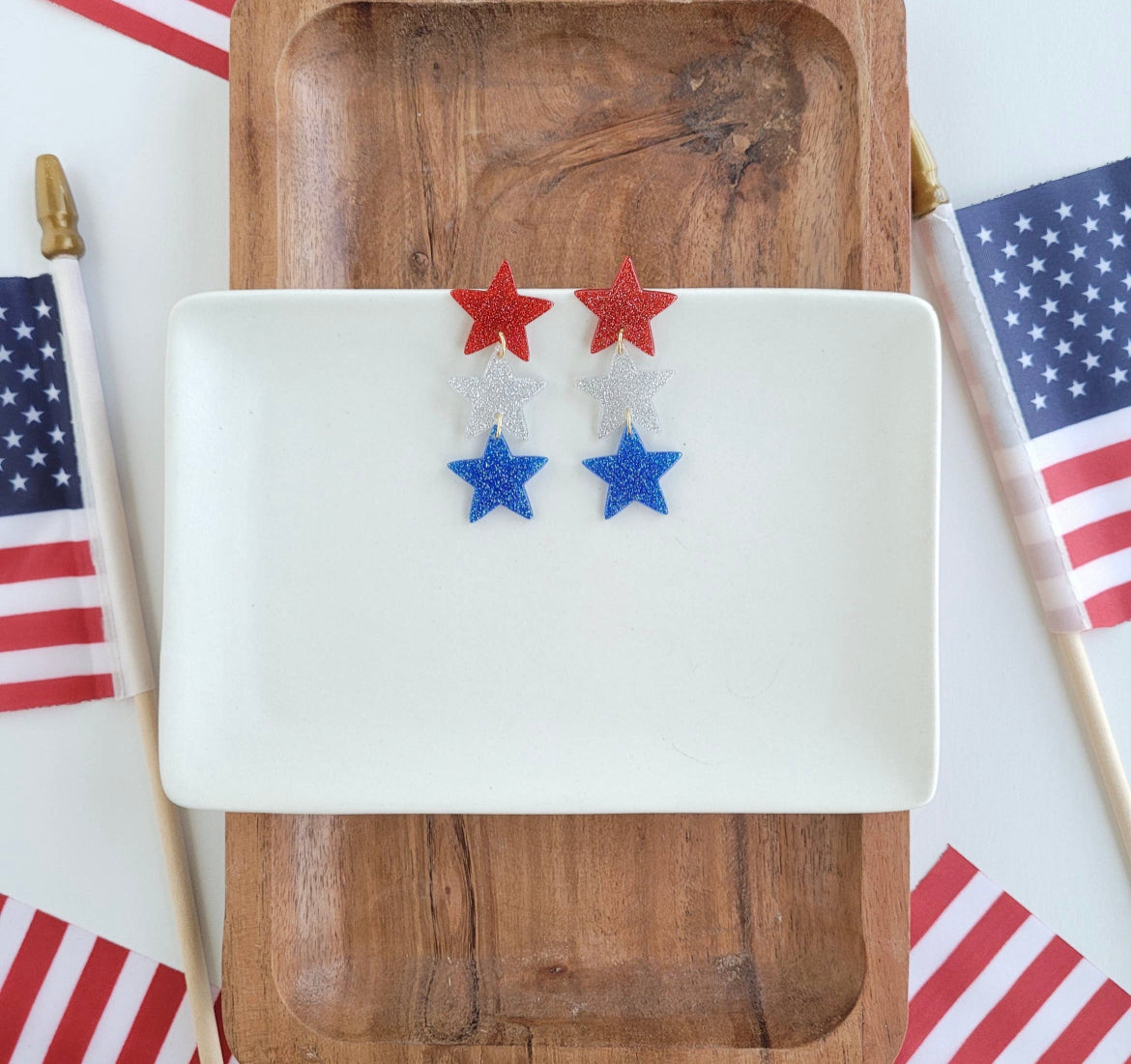 Star Spangled Dangles- Sparkle