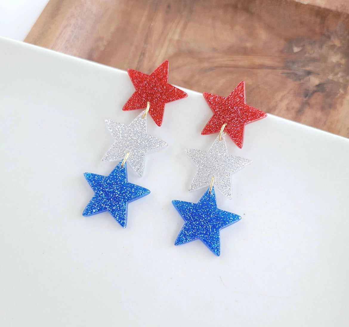 Star Spangled Dangles- Sparkle